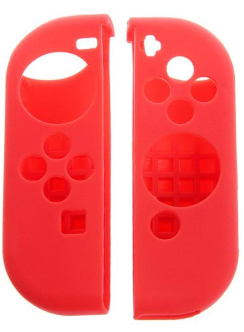 Силиконовые чехлы для 2-х контроллеров Joy-Con (красный) (Nintendo Switch)